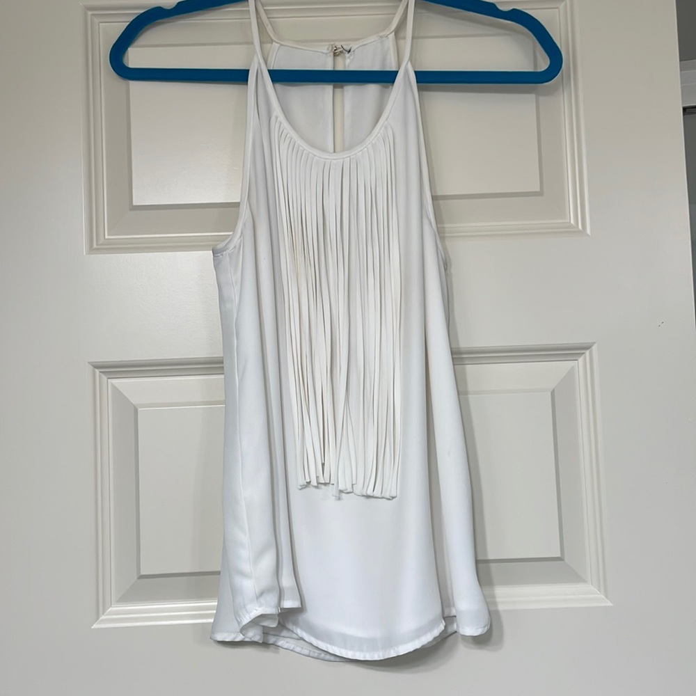Float Fringe Tank Top